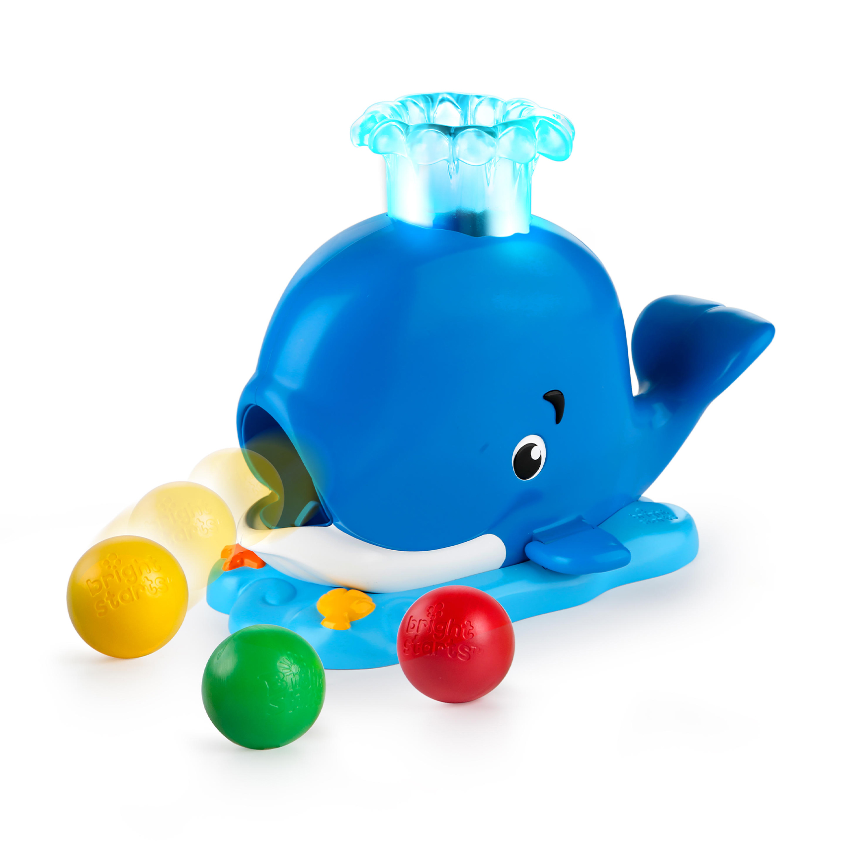 Дитяча музична іграшка Bright Starts Silly Spout Whale Popper, 20.07*29.97*12.95 см, від 6 місяців (10934)