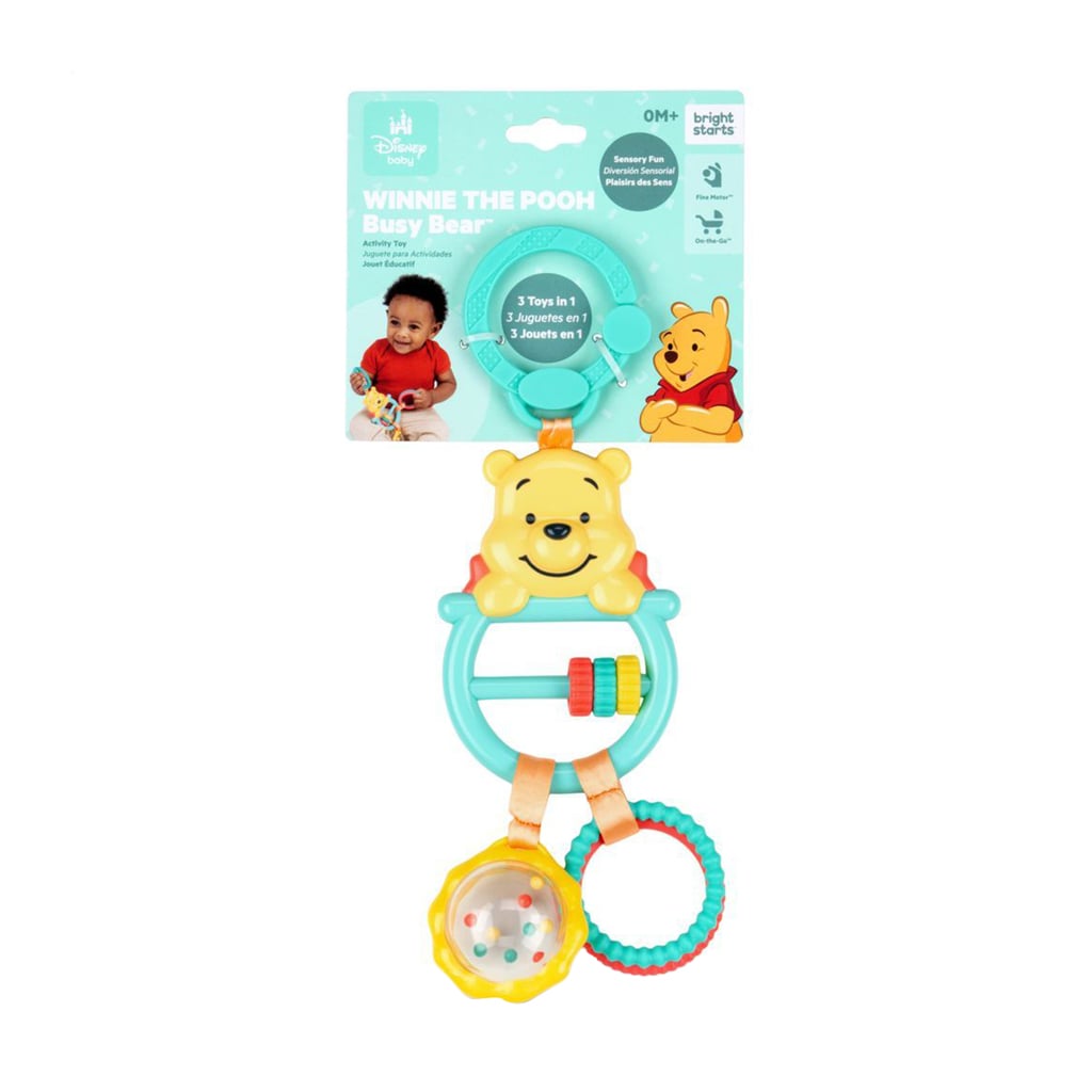 Іграшка-підвіска на коляску Bright Starts Winnie The Pooh Busy Bear, від народження, 4.5*9*28 см (17305)